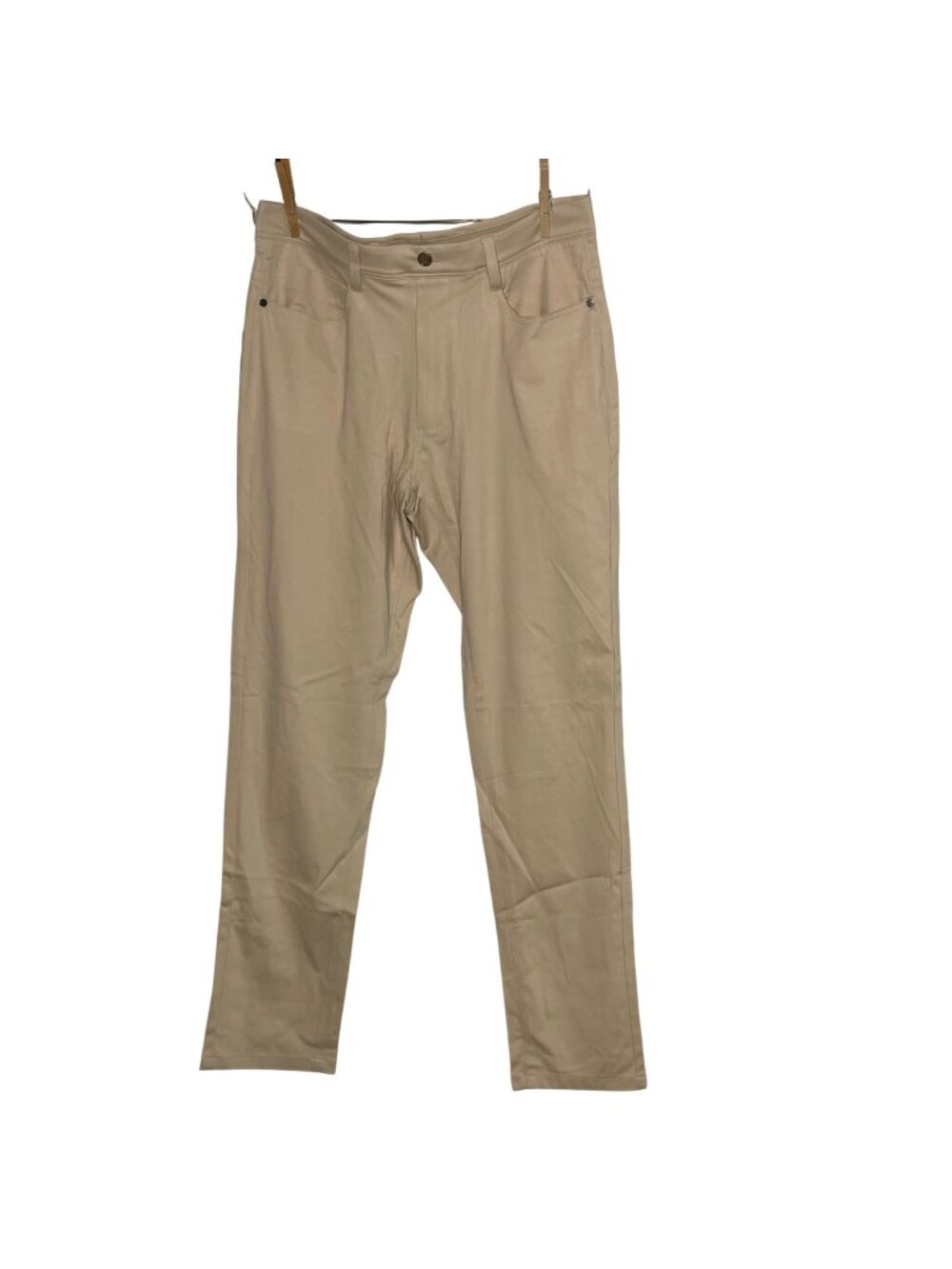Collars & Co. CEO Tech Pull On Stretch Chino Pants Sz 32x32 Golf Casual Tan